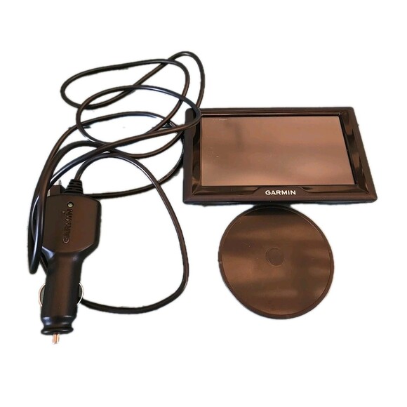 GPS Navigation Unit GARMIN S/N 4EKD13074 Touch Screen Black Charger Car Bundle - Picture 1 of 6
